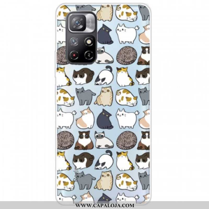 Capa Para Xiaomi Redmi Note 11 Pro Plus 5G Top Cats