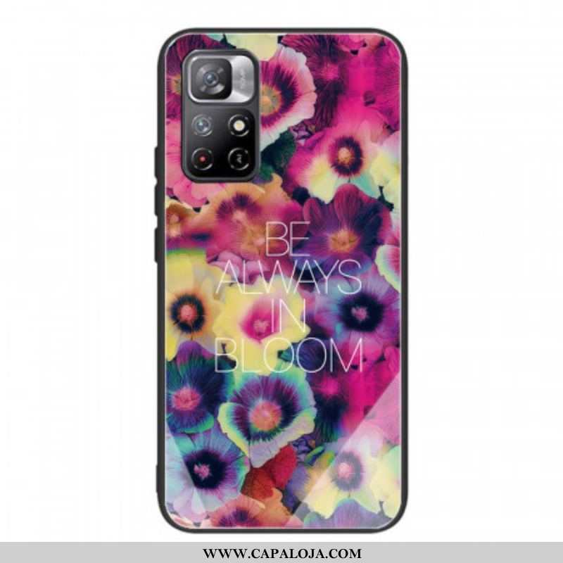 Capa Para Xiaomi Redmi Note 11 Pro Plus 5G Vidro Temperado Be Always In Bloom