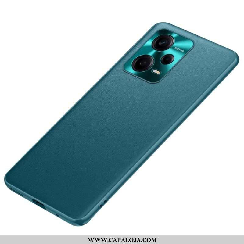 Capa Para Xiaomi Redmi Note 12 Pro Couro Sintético