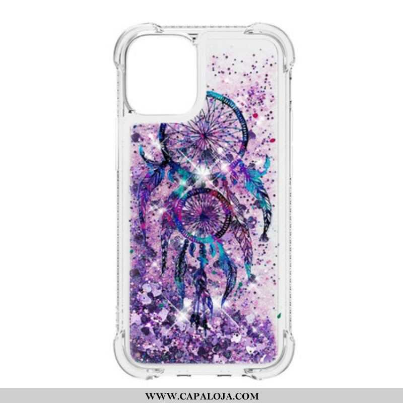 Capa Para iPhone 13 Mini Apanhador De Sonhos Glitter