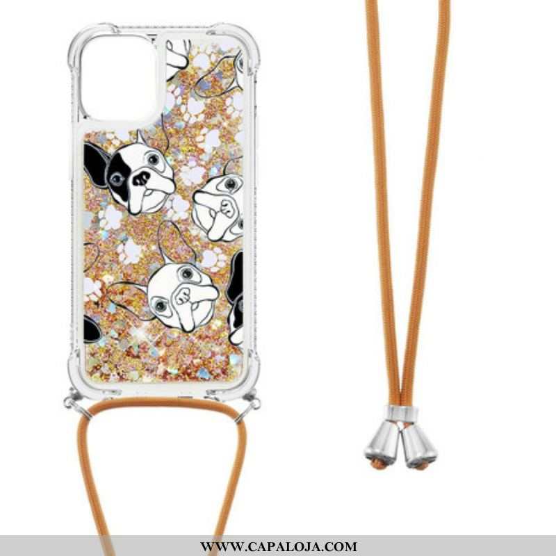 Capa Para iPhone 13 Mini De celular Cadelas De Lantejoulas