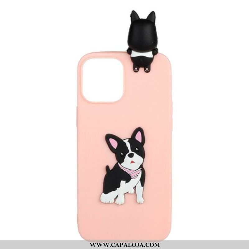 Capa Para iPhone 13 Mini Flavian. O Cachorro 3d