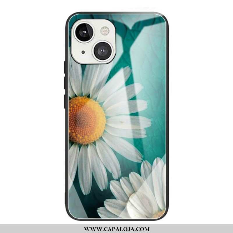 Capa Para iPhone 13 Mini Vidro Temperado Vegetal