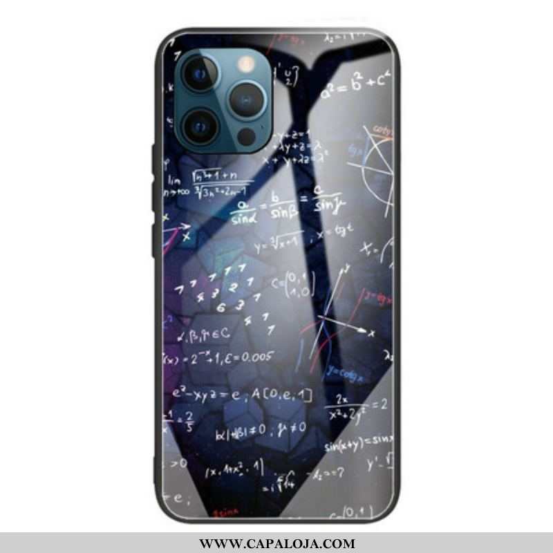 Capa Para iPhone 13 Pro Cálculos Matemáticos De Vidro Temperado