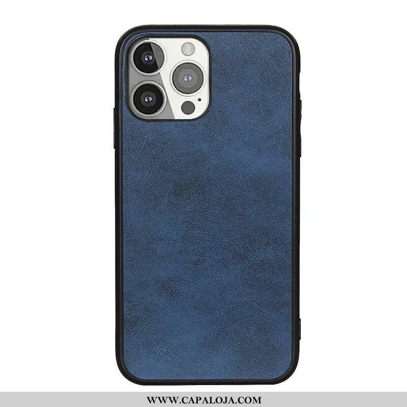 Capa Para iPhone 13 Pro Efeito De Couro De Aparência Refinada