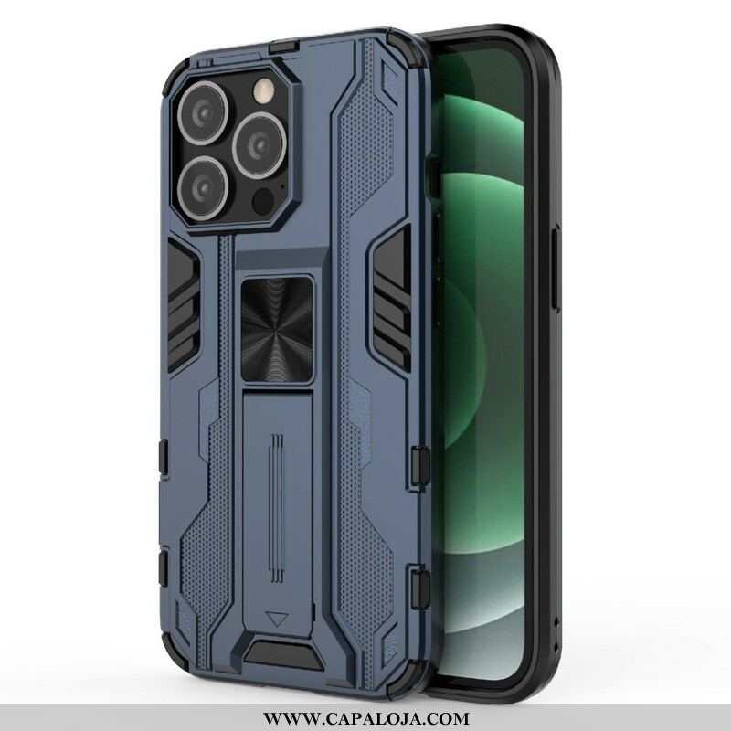 Capa Para iPhone 13 Pro Língua Horizontal/vertical Resistente