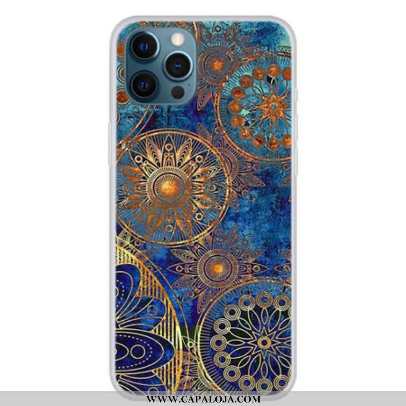 Capa Para iPhone 13 Pro Mandala Preciosa