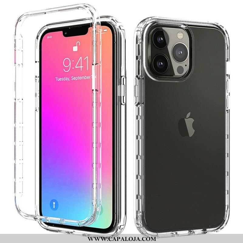 Capa Para iPhone 13 Pro Max Cor Gradiente