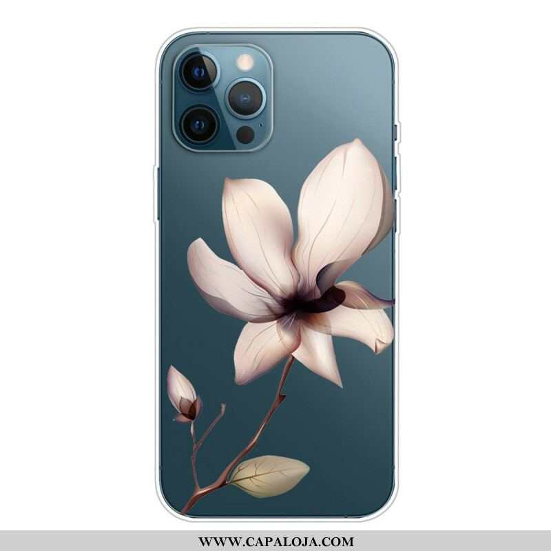 Capa Para iPhone 13 Pro Max Floral Premium