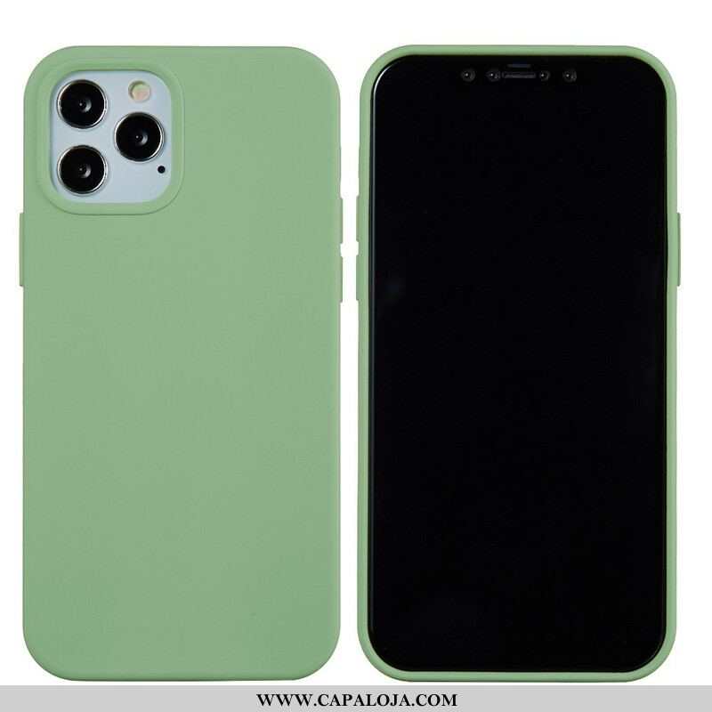 Capa Para iPhone 13 Pro Max Silício Líquido