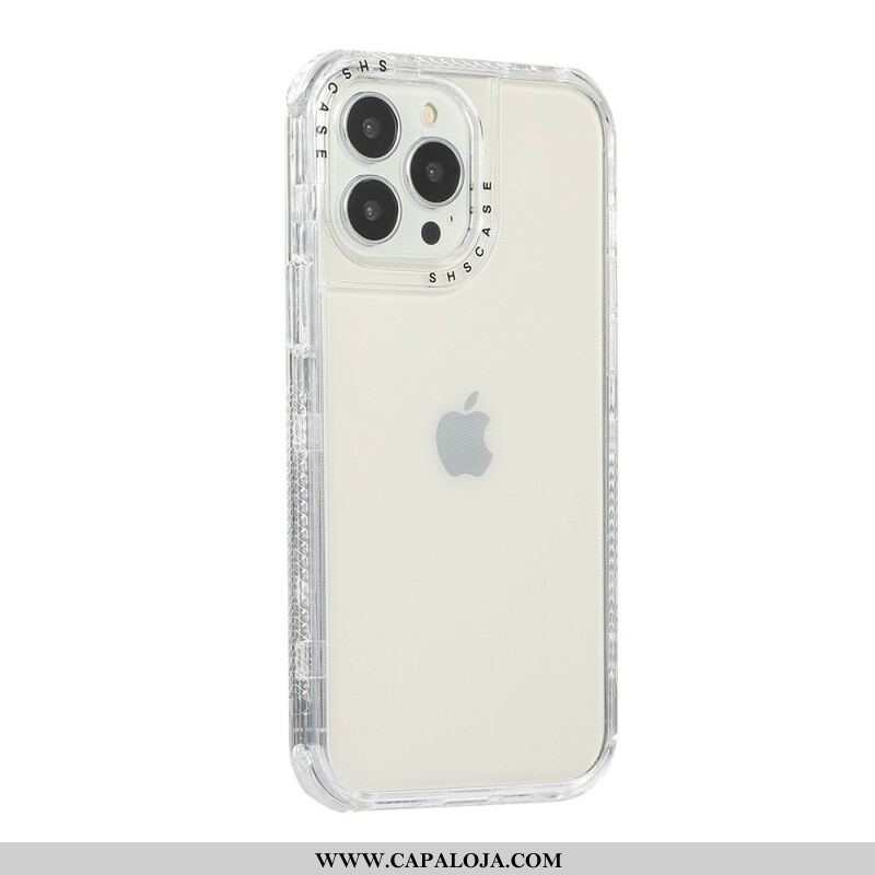 Capa Para iPhone 13 Pro Max Transparente Matizado