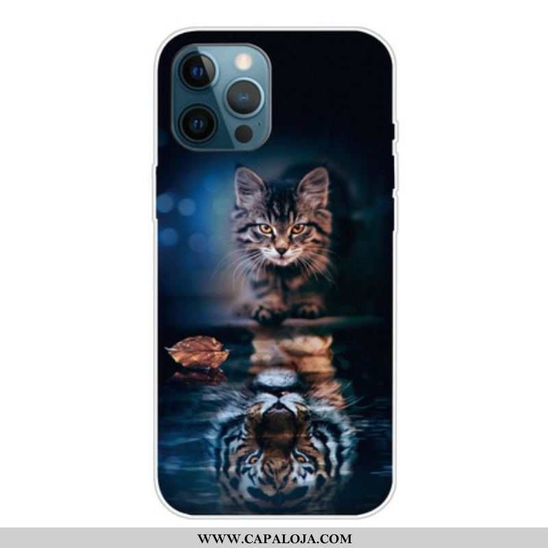 Capa Para iPhone 13 Pro Meu Tigre