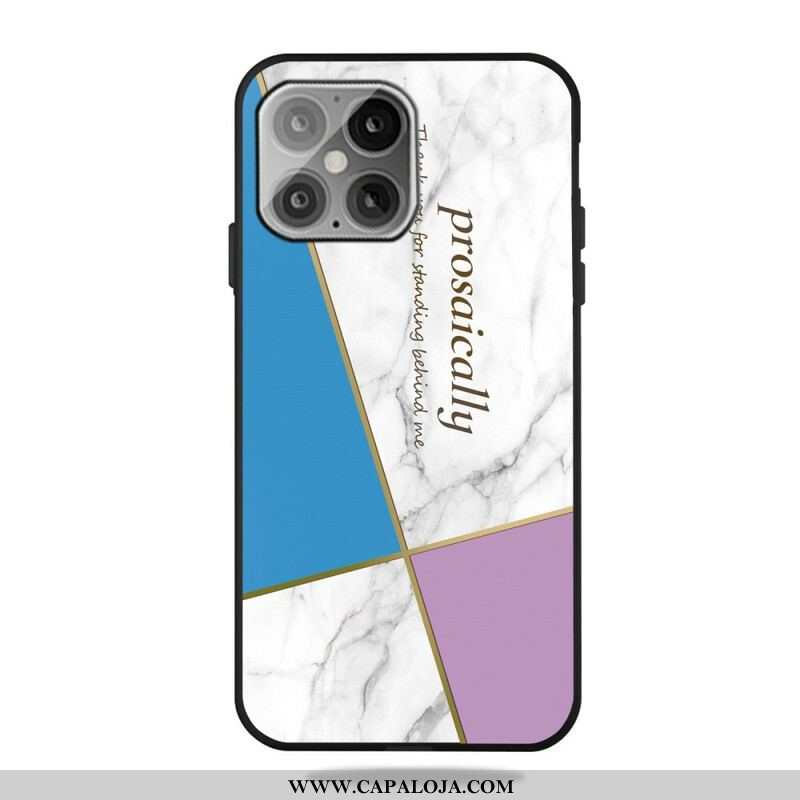 Capa Para iPhone 13 Pro Mármore Estilizado