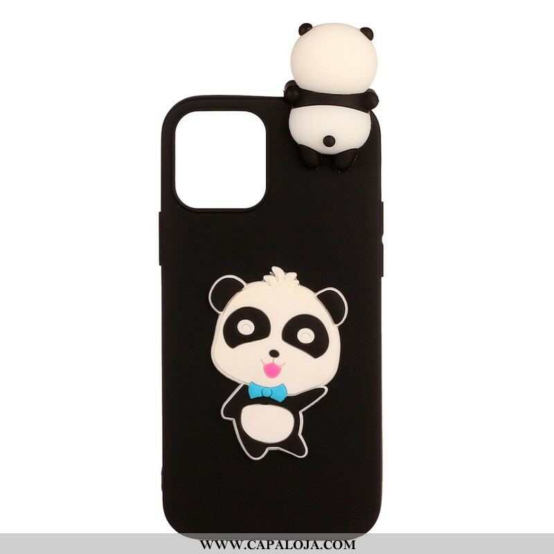 Capa Para iPhone 13 Pro O Panda 3d