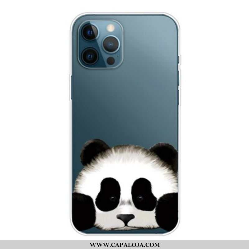 Capa Para iPhone 13 Pro Panda Sem Costura