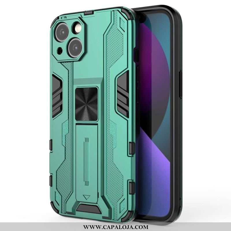 Capa Para iPhone 14 Plus Suporte Removível Vertical E Horizontal