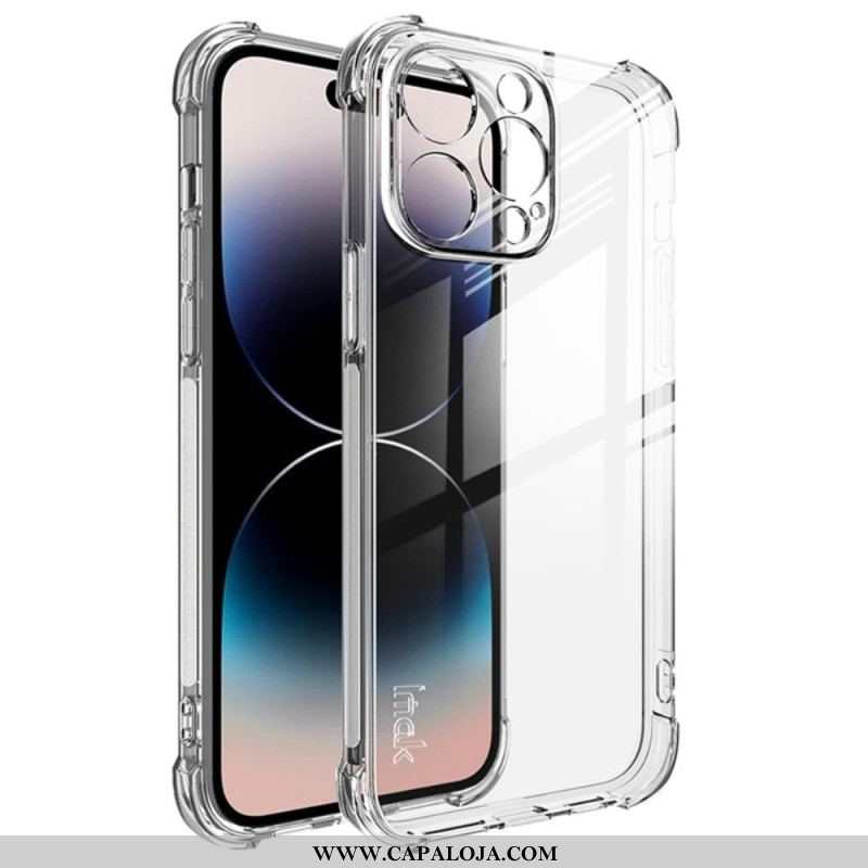 Capa Para iPhone 14 Pro Cantos Transparentes Do Airbag Imak