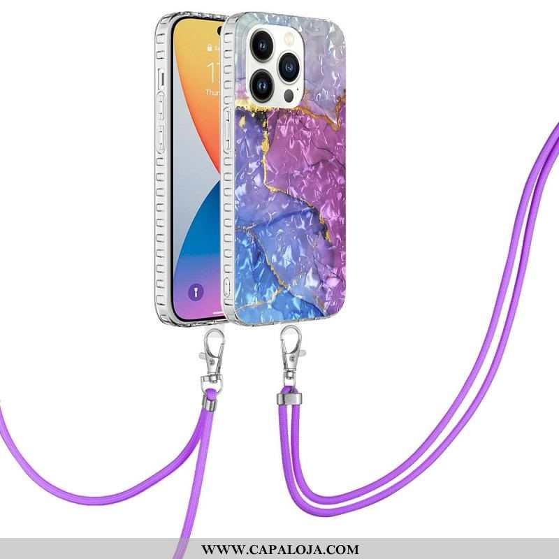 Capa Para iPhone 14 Pro De celular Estilo Cordão