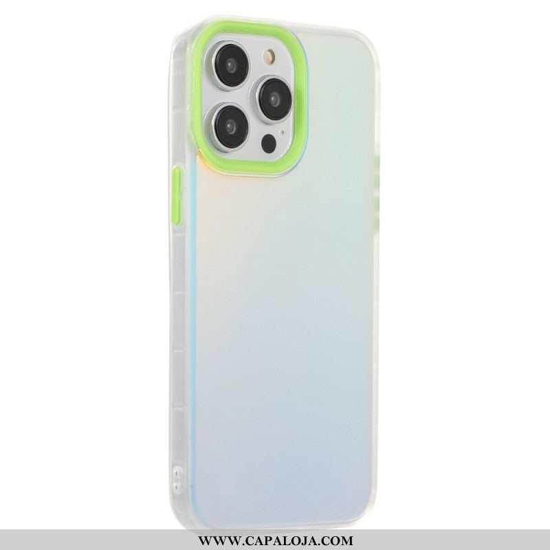 Capa Para iPhone 14 Pro Efeito Laser