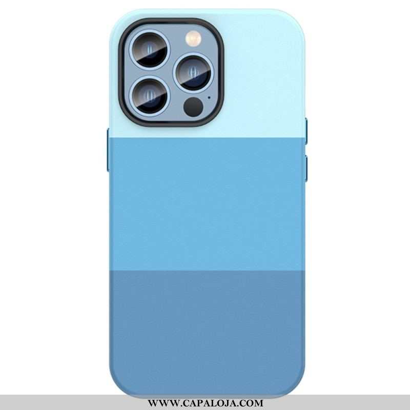 Capa Para iPhone 14 Pro Faixas Coloridas