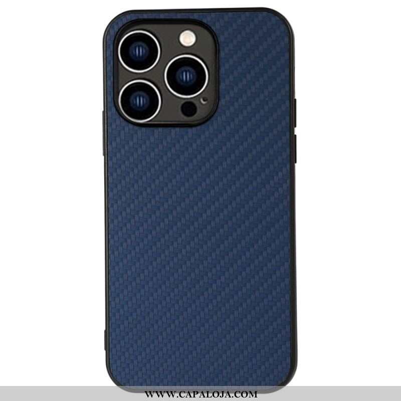 Capa Para iPhone 14 Pro Fibra De Carbono Premium