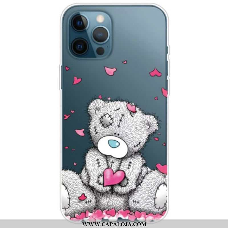 Capa Para iPhone 14 Pro Filhote De Urso