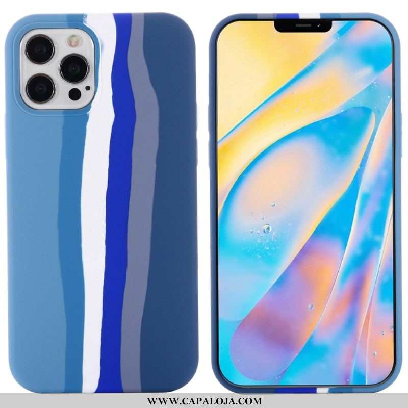 Capa Para iPhone 14 Pro Max Arco-íris