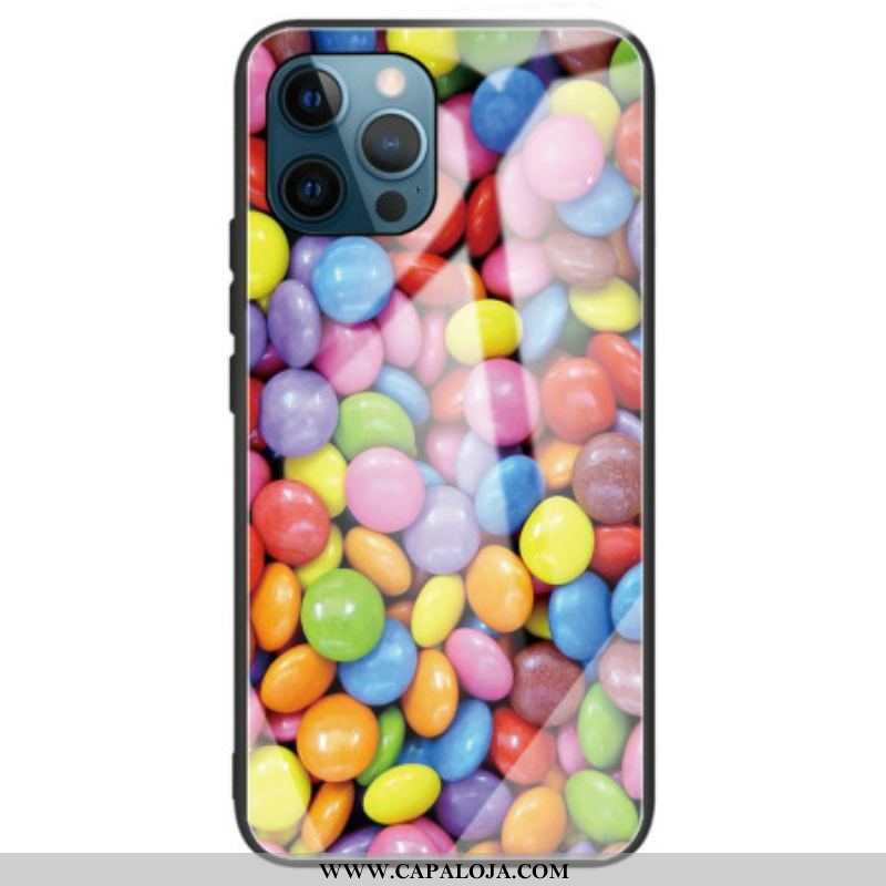 Capa Para iPhone 14 Pro Max Bombons De Vidro Temperado