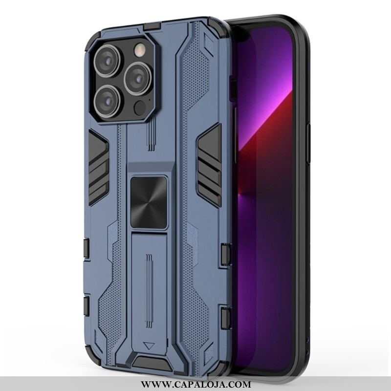 Capa Para iPhone 14 Pro Max Suporte Removível Vertical E Horizontal