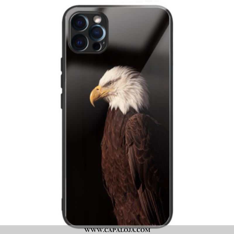 Capa Para iPhone 14 Pro Águia Vidro Temperado