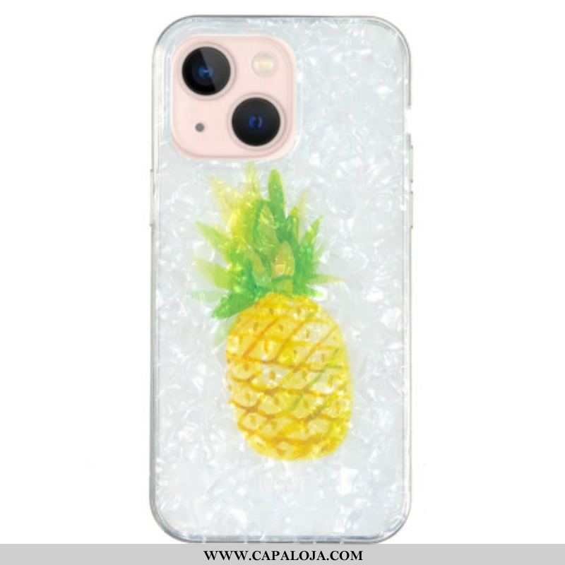 Capa Para iPhone 15 Plus Abacaxi