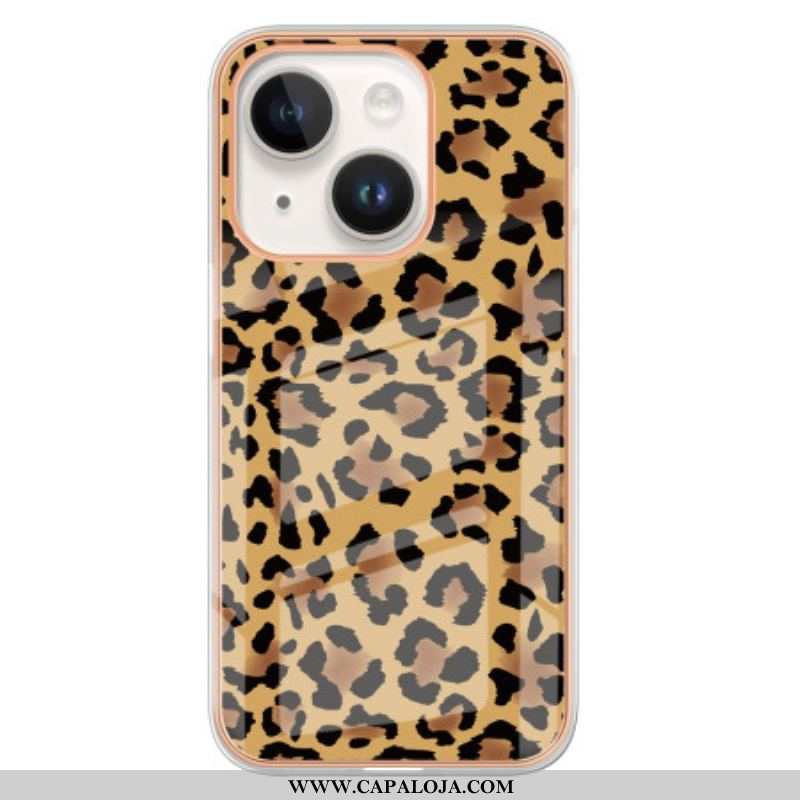 Capa Para iPhone 15 Plus Leopardo