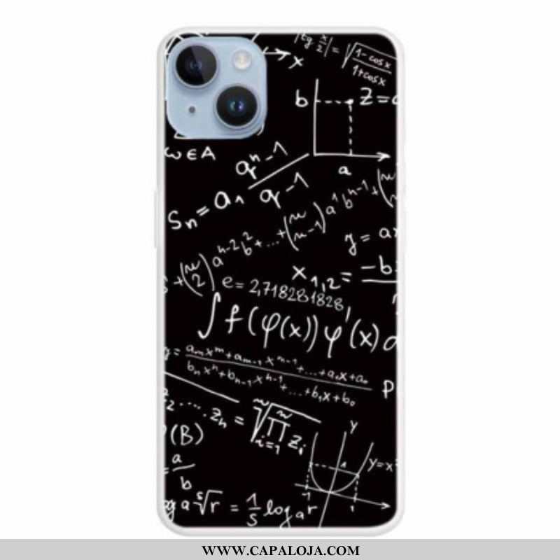 Capa Para iPhone 15 Plus Matemática