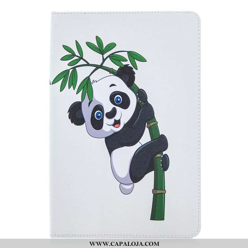 Capa Proteção Para Samsung Galaxy Tab S8 / Tab S7 Padrão De Impressão De Panda