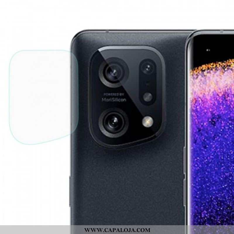 Lente Protetora De Vidro Temperado Para Oppo Find X5